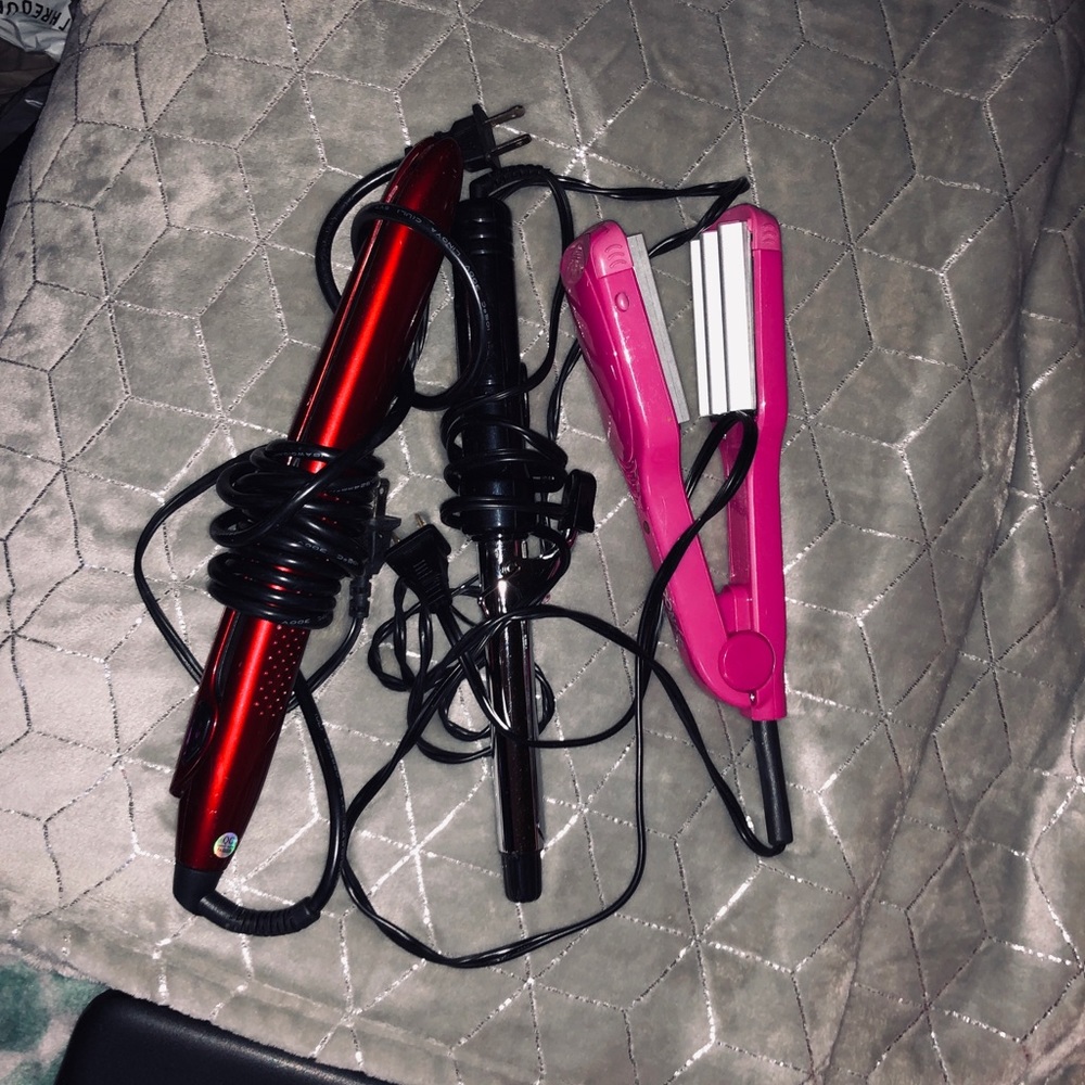 Straightener curler crimper